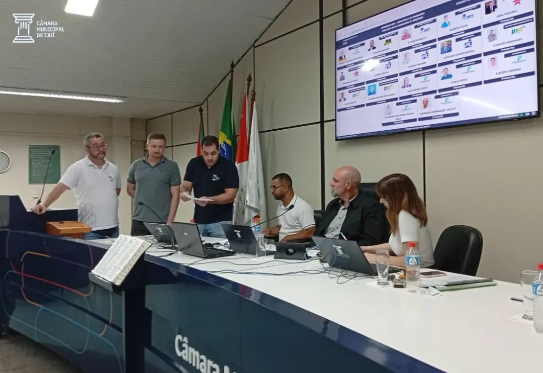 Câmara Municipal encerra ano legislativo de 2025 com eleição da Mesa Diretora para 2026