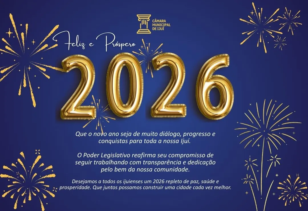 Feliz 2026 para todos os ijuienses!