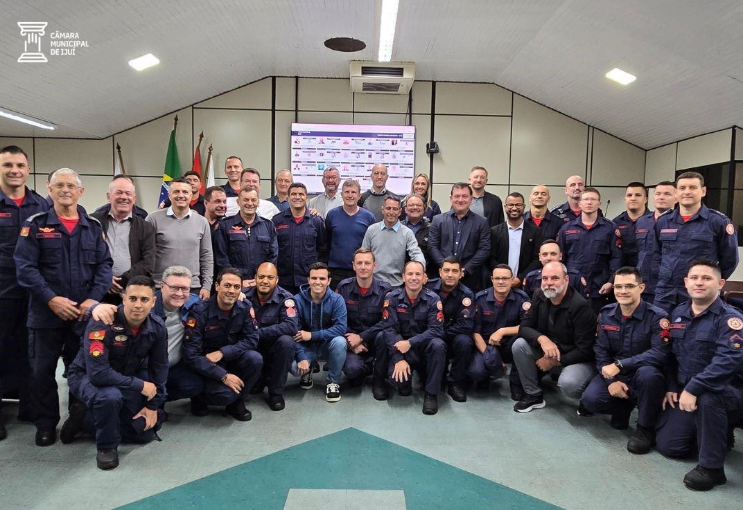 Legislativo enaltece os 70 Anos do Corpo de Bombeiros Militar em Ijuí