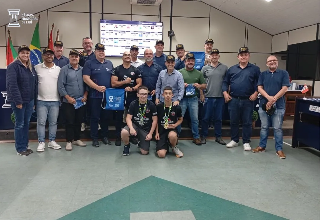 Kettlebell Sport é destaque no Espaço do Convidado da Câmara Municipal de Ijuí