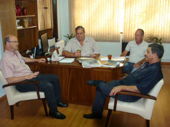 Deputado Gerson Burmann esteve visitando a Câmara de Vereadores de Ijuí 